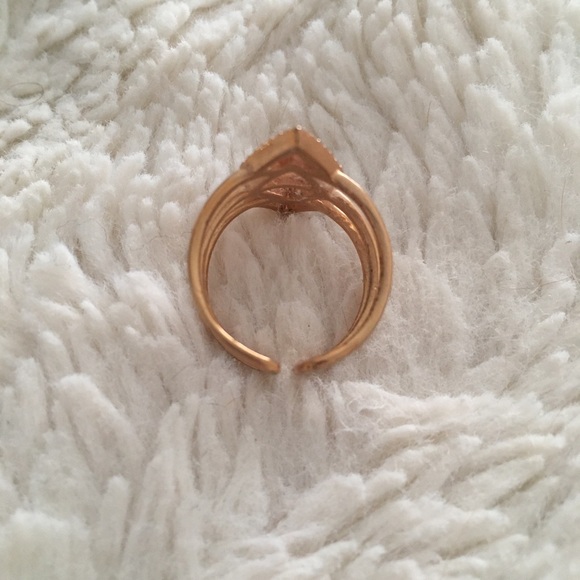 S&D Cocktail Ring - adjustable size - Picture 2 of 2